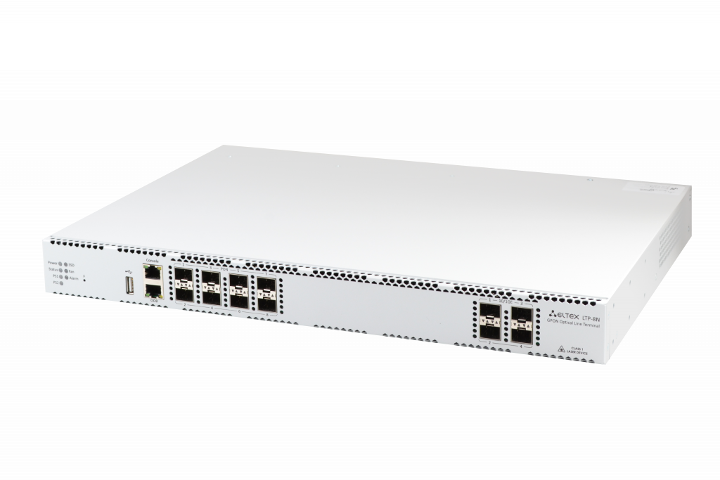 Станционное оборудование GPON OLT LTP-8N