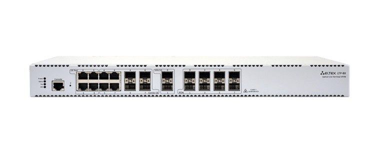 Станционный терминал GPON OLT LTP-8X rev.C/rev.D